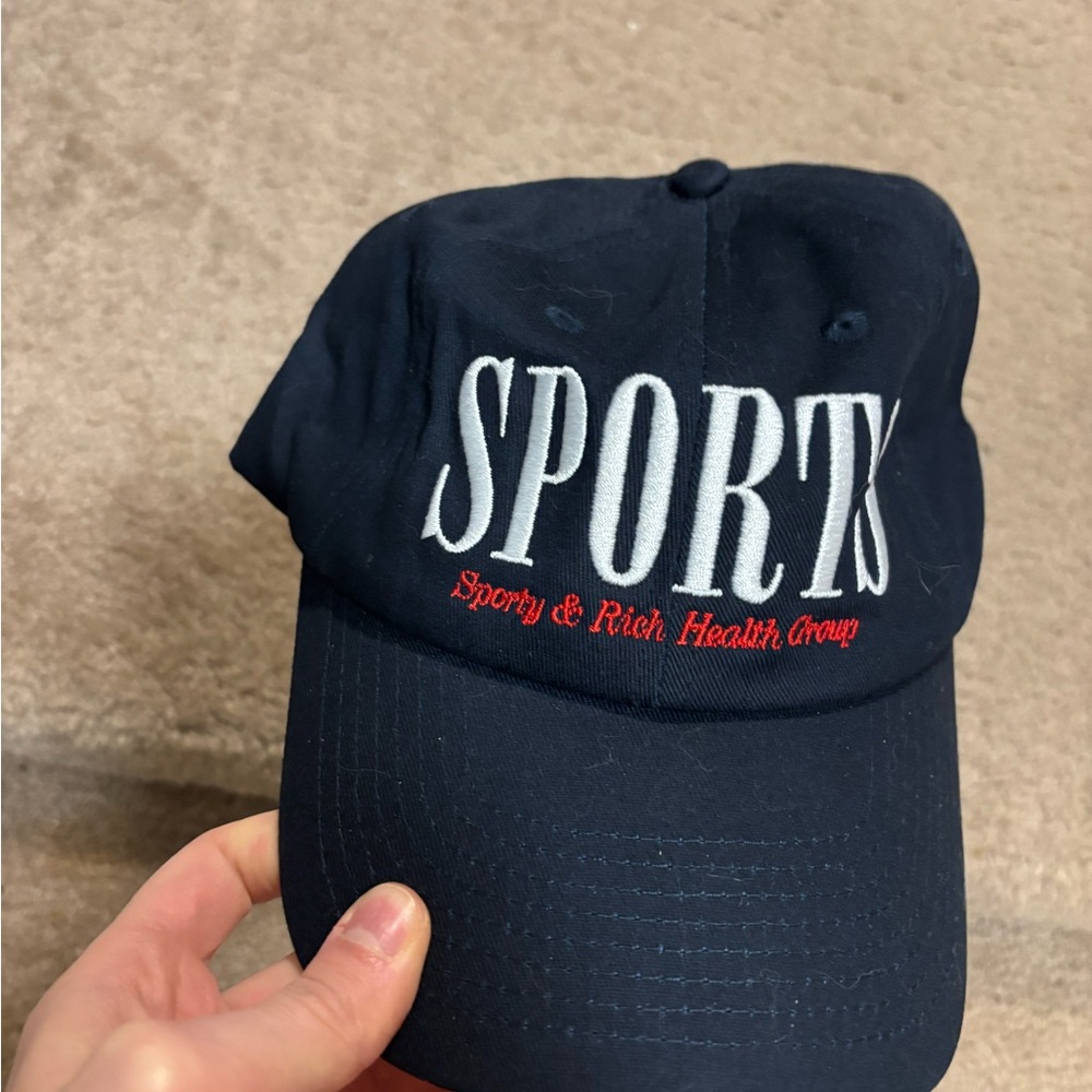 Navy Sports Cap